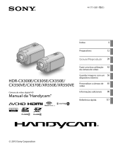 Sony HDR-CX350VE Instruções de operação