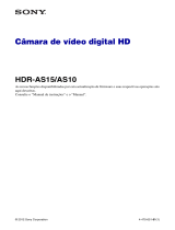 Sony HDR-AS15 Instruções de operação