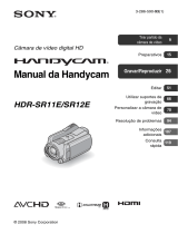 Sony HDR-SR11E Instruções de operação