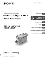 Sony DCR-HC19E Instruções de operação