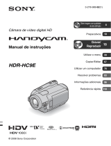 Sony HDR-HC9E Instruções de operação