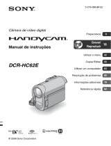 Sony DCR-HC62E Instruções de operação