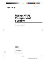 Sony CMT-M70 Instruções de operação