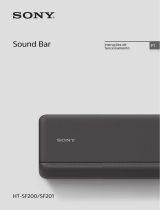 Sony HT-SF200 Instruções de operação