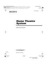 Sony HT-DDW670 Instruções de operação