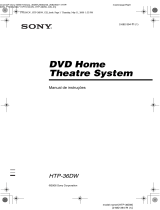 Sony HTP-36DW Instruções de operação