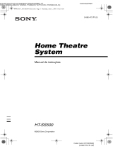 Sony HT-SS500 Instruções de operação