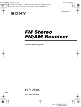Sony STR-DE597 Instruções de operação