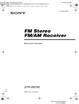 Sony STR-DB795 Instruções de operação