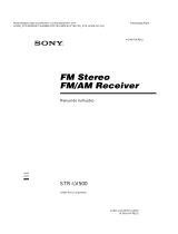 Sony STR-LV500 Instruções de operação