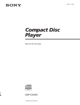 Sony CDP-CX355 Manual do proprietário