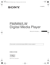 Sony DSX-S100 Instruções de operação