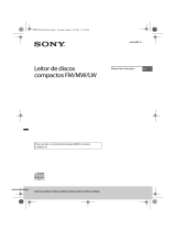 Sony CDX-G1001U Instruções de operação