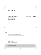 Sony CDX-G2000UI Instruções de operação