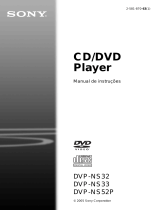 Sony DVP-NS52P Instruções de operação