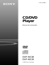 Sony DVP-NS38 Instruções de operação