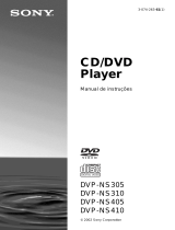 Sony DVP-NS305 Instruções de operação