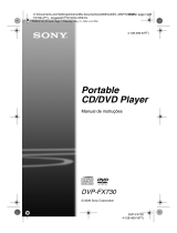 Sony DVP-FX730 Instruções de operação