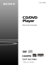 Sony DVP-NS708H Instruções de operação