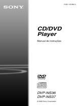 Sony DVP-NS37 Instruções de operação