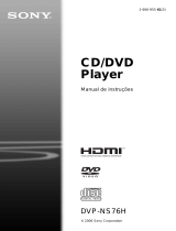 Sony DVP-NS76H Instruções de operação