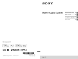 Sony MHC-V11 Instruções de operação