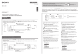 Sony MHC-V21D Informação importante