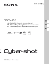 Sony DSC-H55 Instruções de operação