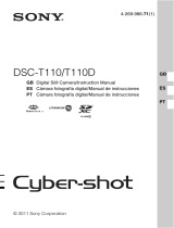 Sony DSC-T110 Instruções de operação