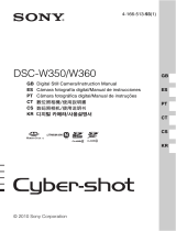 Sony Cyber-shot DSC-W350 Manual do usuário