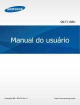 Samsung SM-T116BU Manual do usuário