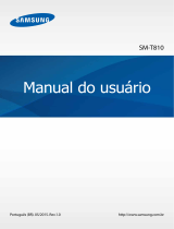 Samsung SM-T810 Manual do usuário