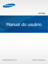 Samsung SM-T805M Manual do usuário