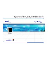 Samsung 151V Manual do usuário