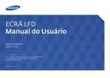 Samsung UD55C Manual do usuário