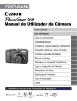 Canon PowerShot G9 Guia de usuario