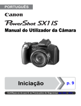 Canon PowerShot SX1 IS Guia de usuario