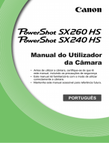 Canon PowerShot SX260 HS Manual do usuário