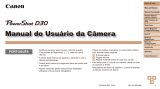 Canon PowerShot D30 Manual do usuário