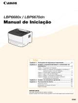 Canon i-SENSYS LBP6680x Manual do usuário