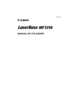 Canon LASERBASE MF3110 Manual do usuário
