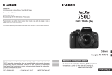 Canon EOS 750D Manual do usuário
