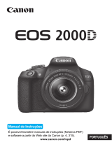 Canon EOS 2000D Manual do usuário