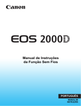 Canon EOS 2000D Manual do usuário