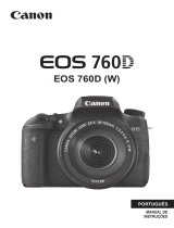 Canon EOS 760D Manual do usuário