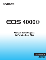 Canon EOS 4000D Manual do usuário