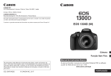 Canon EOS 1300D Manual do usuário