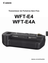 Canon Wireless File Transmitter WFT-E4 Manual do usuário