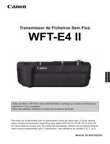 Canon Wireless File Transmitter WFT-E4II B Manual do usuário