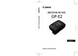 Canon GPS RECEIVER GP-E2 Manual do usuário